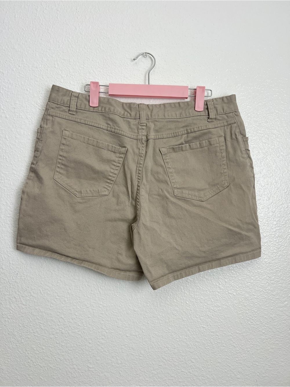 Cherokee Women's Neutral Taupe Jean Shorts - Picture 2 of 3